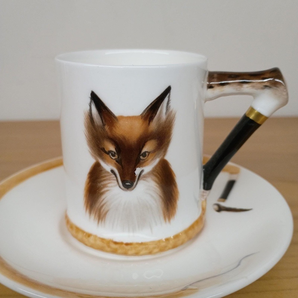 Royal Doulton Reynard the Fox Demitasse Cup and Saucer Cup B H4927 - Picture 2 of 11